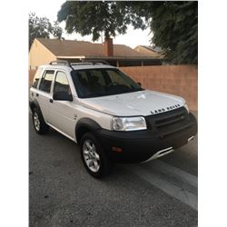 2002 Land Rover Freelander SE