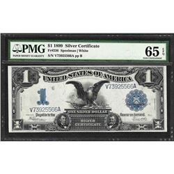1899 $1 Black Eagle Silver Certificate Note Fr.236 PMG Gem Uncirculated 65EPQ