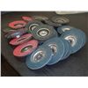 Image 2 : Lot of Misc Grit 4.5" Sanding Wheels, 5/8"-11's Thru Hole