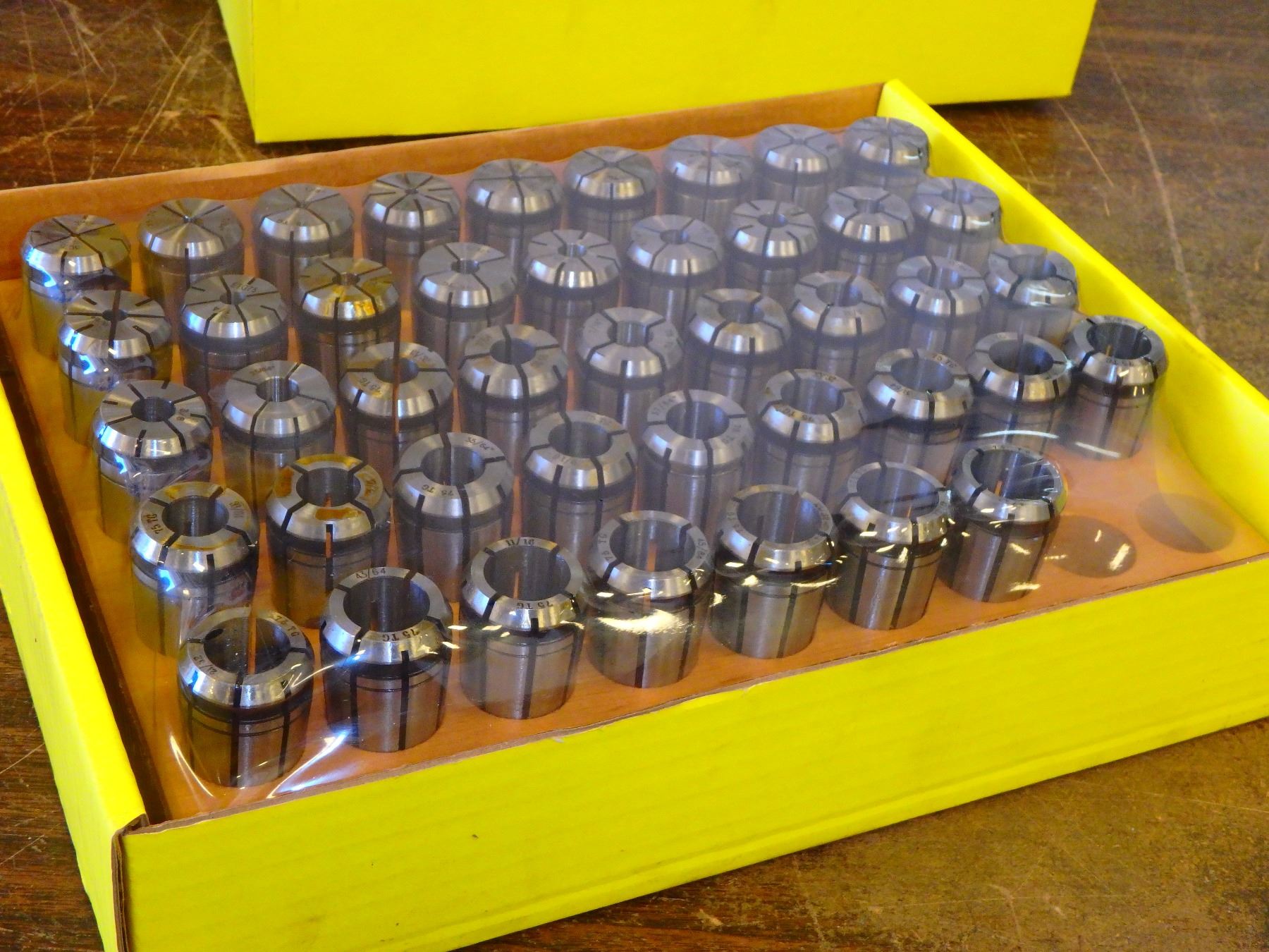 New TMX Tools TG75 Collet Set, From 3/32