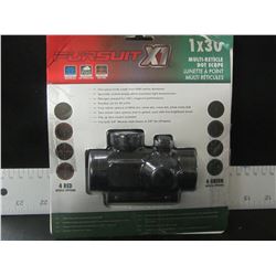 Pursuit X1 1X30 Multi Dot Scope / 4 red / 4 green