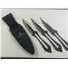 Image 1 : Set of 3 Black Label Tactical Blades/throwing knives