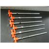 Image 1 : Set of 6 Heavy duty 1/4" x 10" Tent pegs/ excellent for rocky hard ground