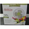 Image 1 : Sunbeam 6" clip + table fan