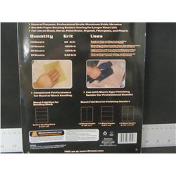 Case of 40 sheets 9 x 11" Sandpaper/ 60/100/150/240 grits 10 of each