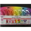 Image 1 : One-Step Spray Dye Kit 44 piece / 21 projects / just add water
