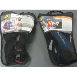 Set of 2 Automatic/Manual inflatable pfd / both need new co2 bottles if