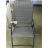 Image 1 : New Grey Sling Folding arm Chair