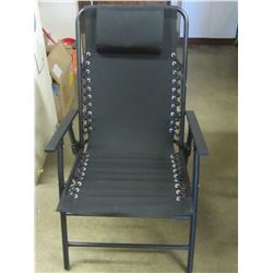New black Folding Chair