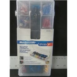 New MasterCraft 271 piece electrical crimping set