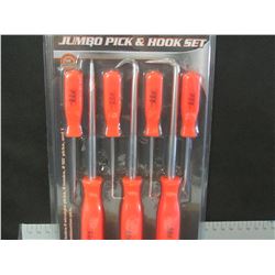 7 piece Jumbo Hook & Pick set