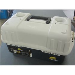 Plano 6 Tray Tackle Box / has a 1inch hole at the back corner/ Duct Tape ?