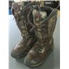 Image 1 : Red Head Mens Boots / Leather & fabric upper / Thinsulate Ultra/size 9w