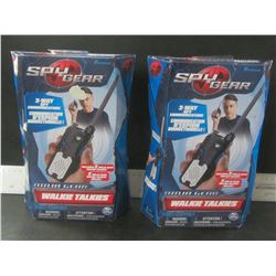 Spy Gear Walkie Talkies / 2 sets of 2 - 4 total/ Untested