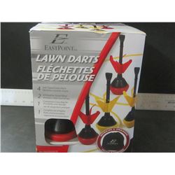Lawn Darts / 4 soft tipped darts / 2 all weather target rings
