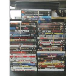 Huge Lot of 52 DVD Movies / 1 soft case full of Kids movies and shows
