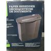 Image 1 : New Paper Shredder strip cut / 6 sheet / cuts credit cards