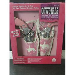 CowGirls  Die Cast Metal replica Cap Gun / very high quality / shoots roll caps