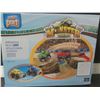Image 1 : Monster Truck Rally / 2 trucks / dirt , sand / and roller / NO PLAY MAT