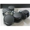 Image 1 : Lot of 5 twin 2 inch swivel Castors