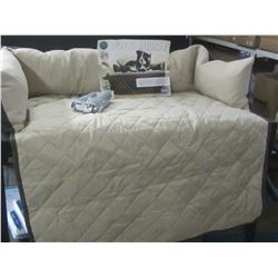 Sofa Buddy Pet Bed / 30 x 26 / medium pets / reversable/water resistant