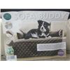 Image 2 : Sofa Buddy Pet Bed / 30 x 26 / medium pets / reversable/water resistant