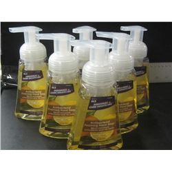 6 Antibacterial Foaming Hand Soap / 7.5 fl oz/ Lemon