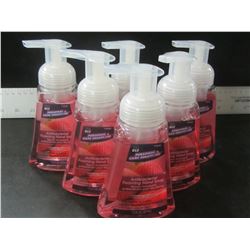 6 Antibacterial Foaming Hand Soap / 7.5 fl oz/ Strawberry
