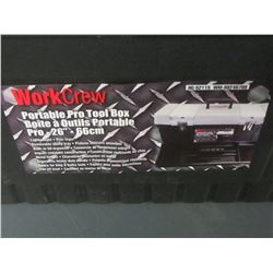 Work Crew Toolbox pro-26inch / removable tray