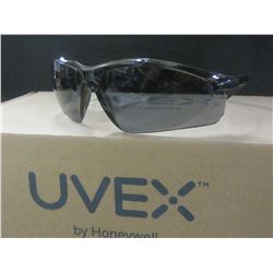 4 Pairs Uvex Sunglass Safety Glasses / grey Hardened lense