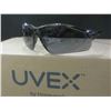 Image 1 : 4 Pairs Uvex Sunglass Safety Glasses / grey Hardened lense