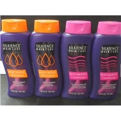 4 Silkience Shampoo & Conditioner  / 2 of each