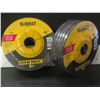 Image 1 : 3 DeWalt Crew Pack of 5 metal grinding disks / 4 - 1/2" x 1/4" x 7/8