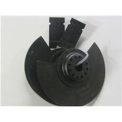 lot of 5 Bosch Multi Tool Blades / 3- OSC312 & 2OSC34C Carbide/