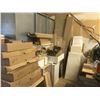 Image 2 : TABLE WITH CABINETRY CONTENTS & CABINETS