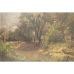 Ismeretlen festo: Tájkép