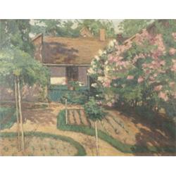 Kléh János (1884-1919): Falusi udvar