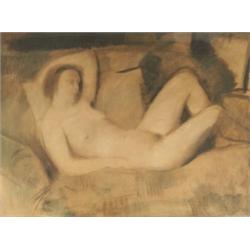 Báró Hatvani Ferenc (1881-1958): Fekvo akt