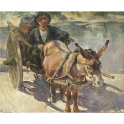 Udvary Pál (1900-1987): Szamárfogat