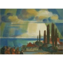 Pleidell János (1915-): Tájkép