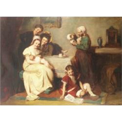 Rottmann Mozart (1874-?): Családi idill