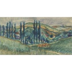 Derkovits Gyula (1894-1934): Jegenyék