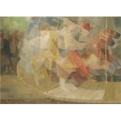 Rozs János (1901-1987): Körhinta