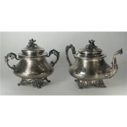 Kanna és cukortartó