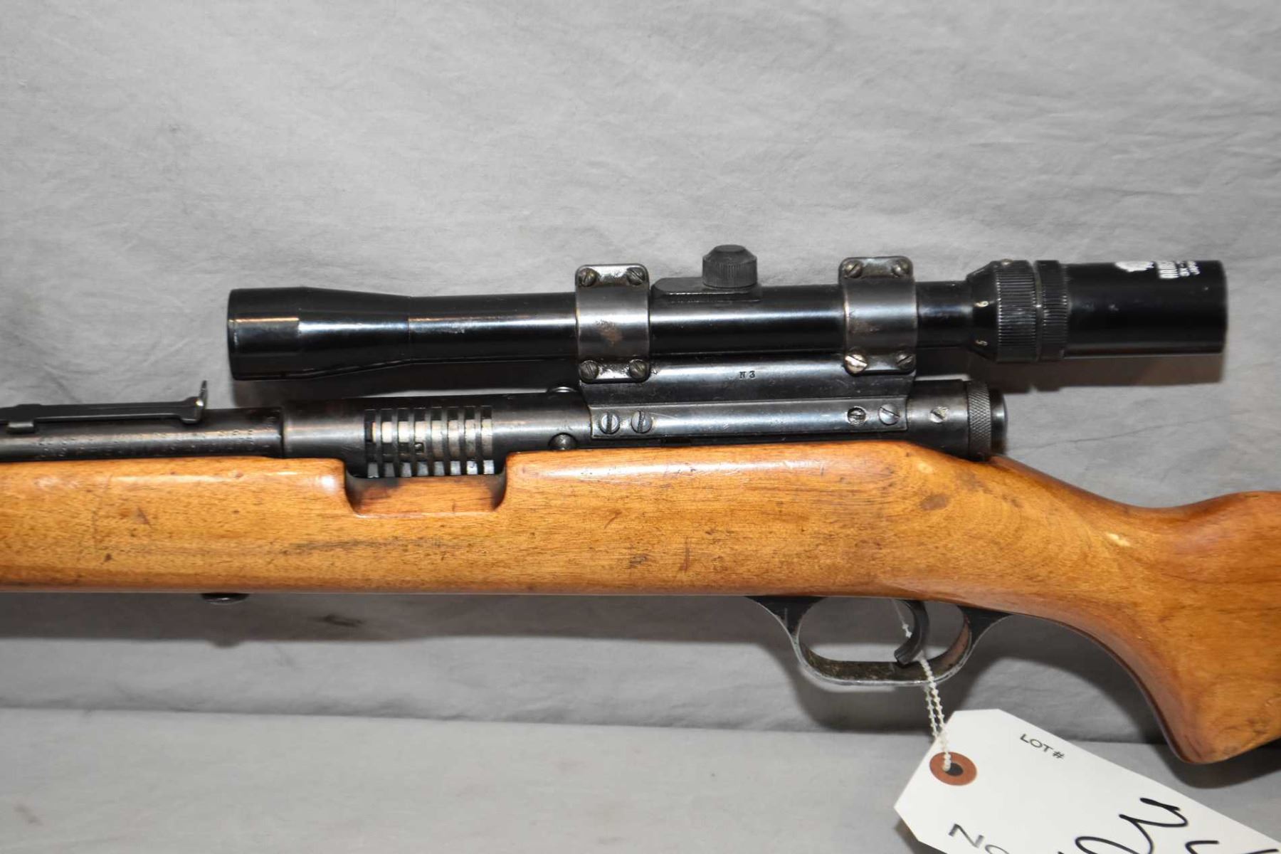 Stevens Model 87A 22 LR Cal Tube Fed Semi Auto Rifle W 24 Bbl stevens-model-87a-22-lr-cal-tube-fed-semi-auto-rifle-w-24-bbl