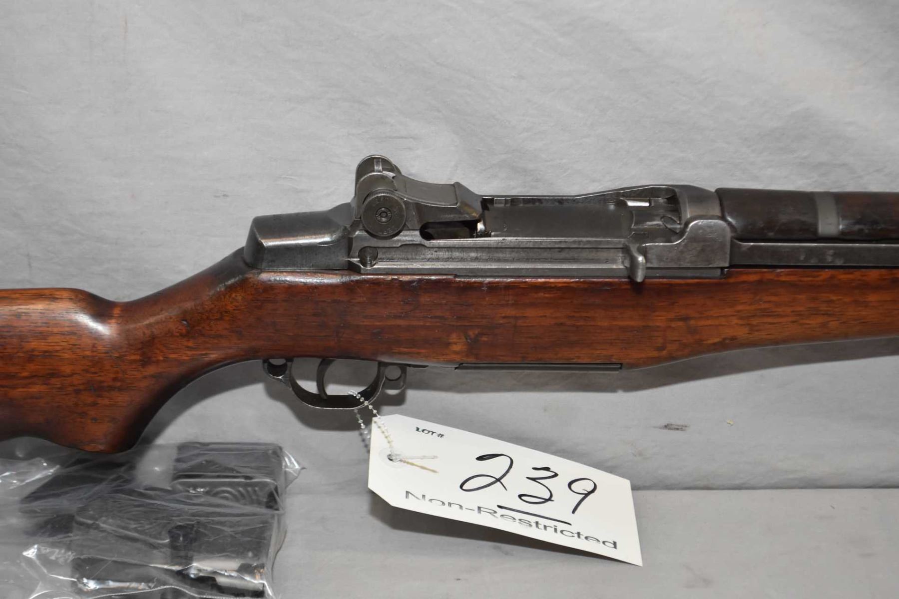 U.S. Rifle Springfield Armory Model M1 Garand .30 06 Sprg Cal Semi Automatic Full Wood Military Ri U.S. Rifle Springfield Armory Model M1 Garand .30 06 Sprg Cal Semi Automatic Full Wood Military Ri