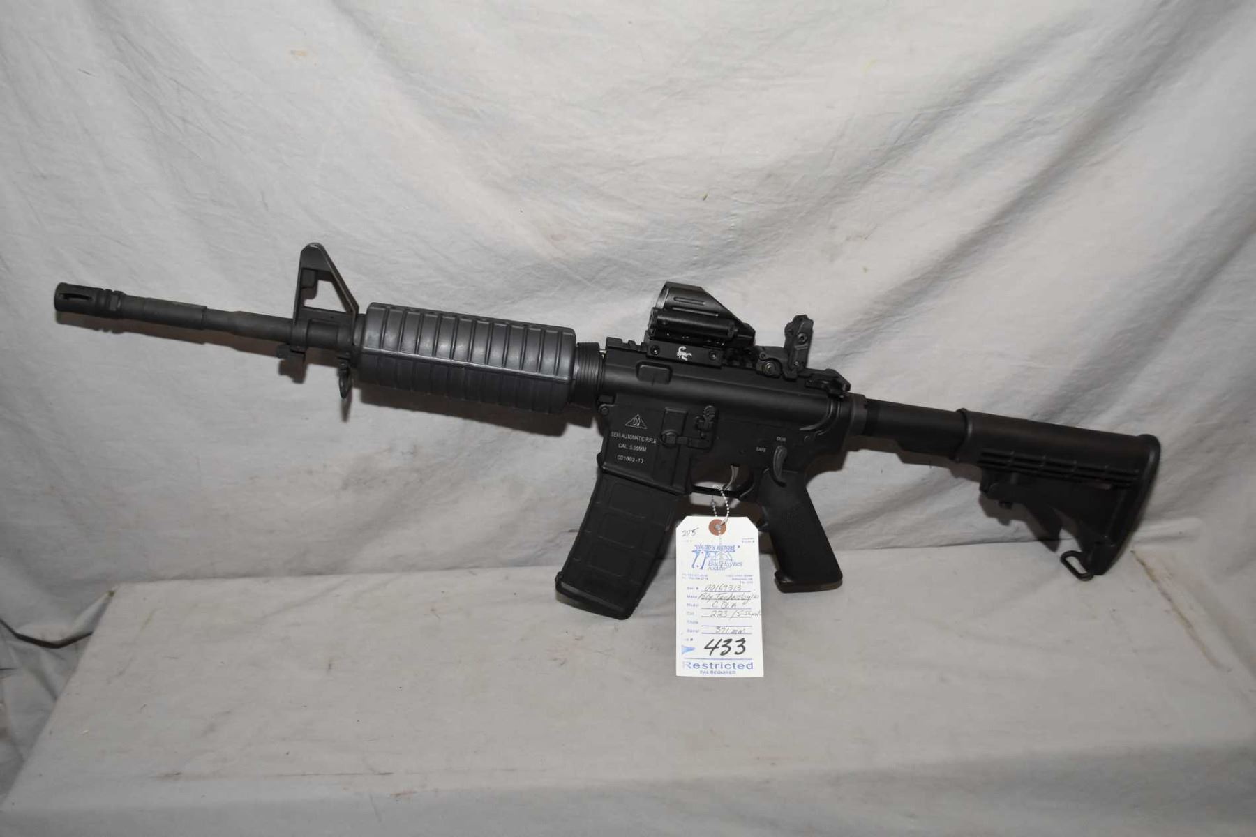 Poly Technologies Model CQA ( AR Style ) .223 / 5.56 Nato Cal Mag Fed ...