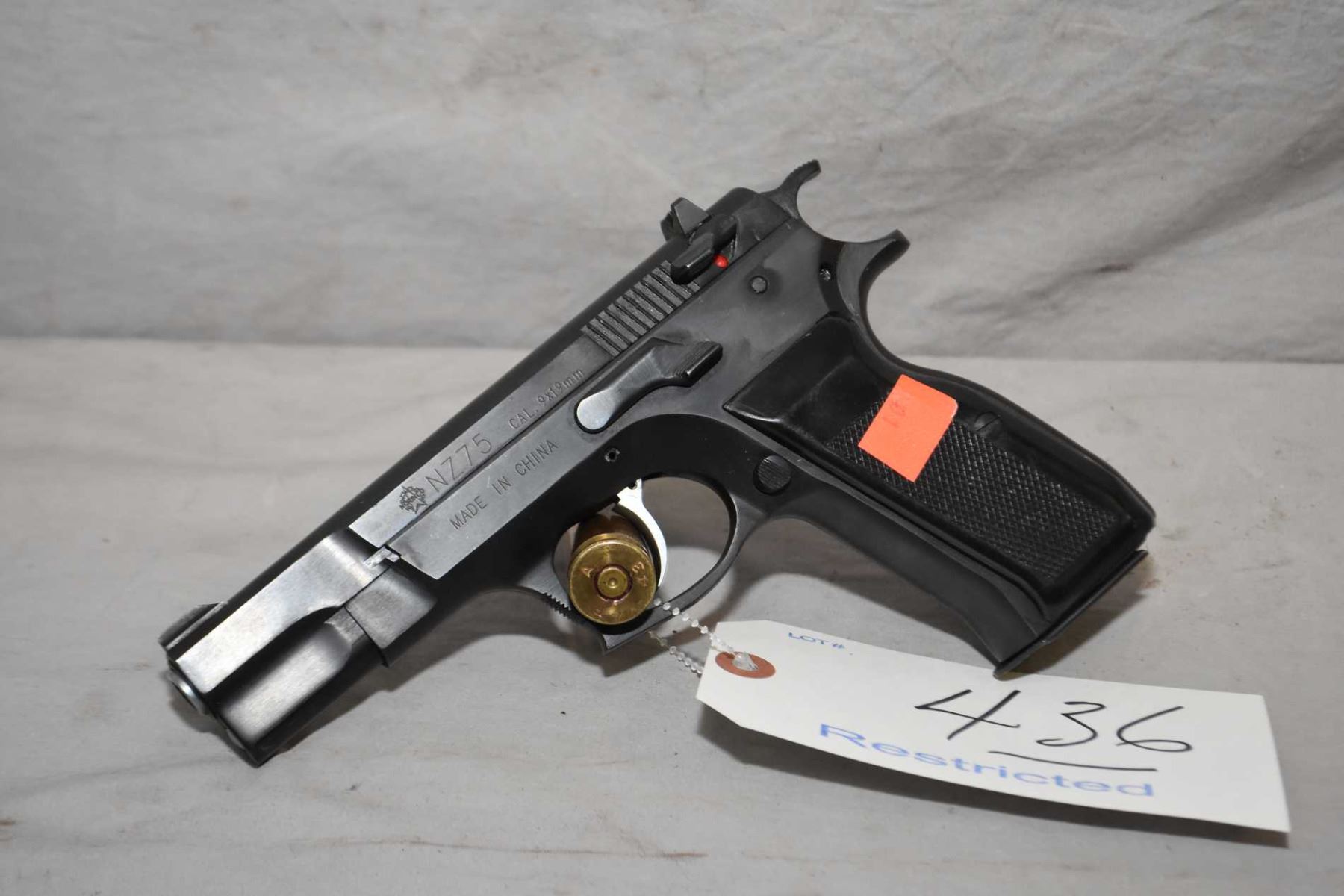 Norinco Model NZ 75 9 MM Luger Cal 10 Shot Semi Auto Pistol W 114 Mm norinco-model-nz-75-9-mm-luger-cal-10-shot-semi-auto-pistol-w-114-mm