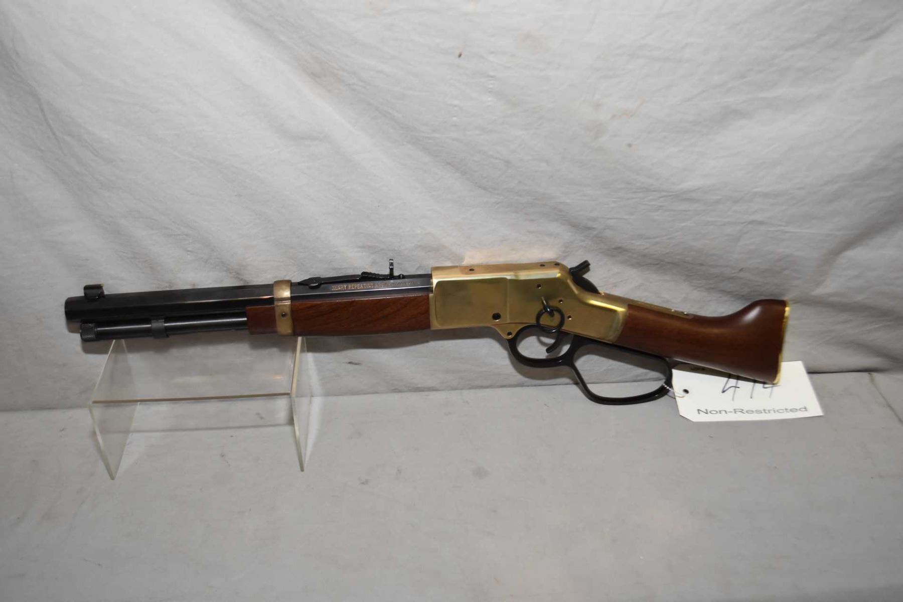Henry Repeating Arms Model Ranch Hand .45 Colt Cal Lever Action Saddle ...