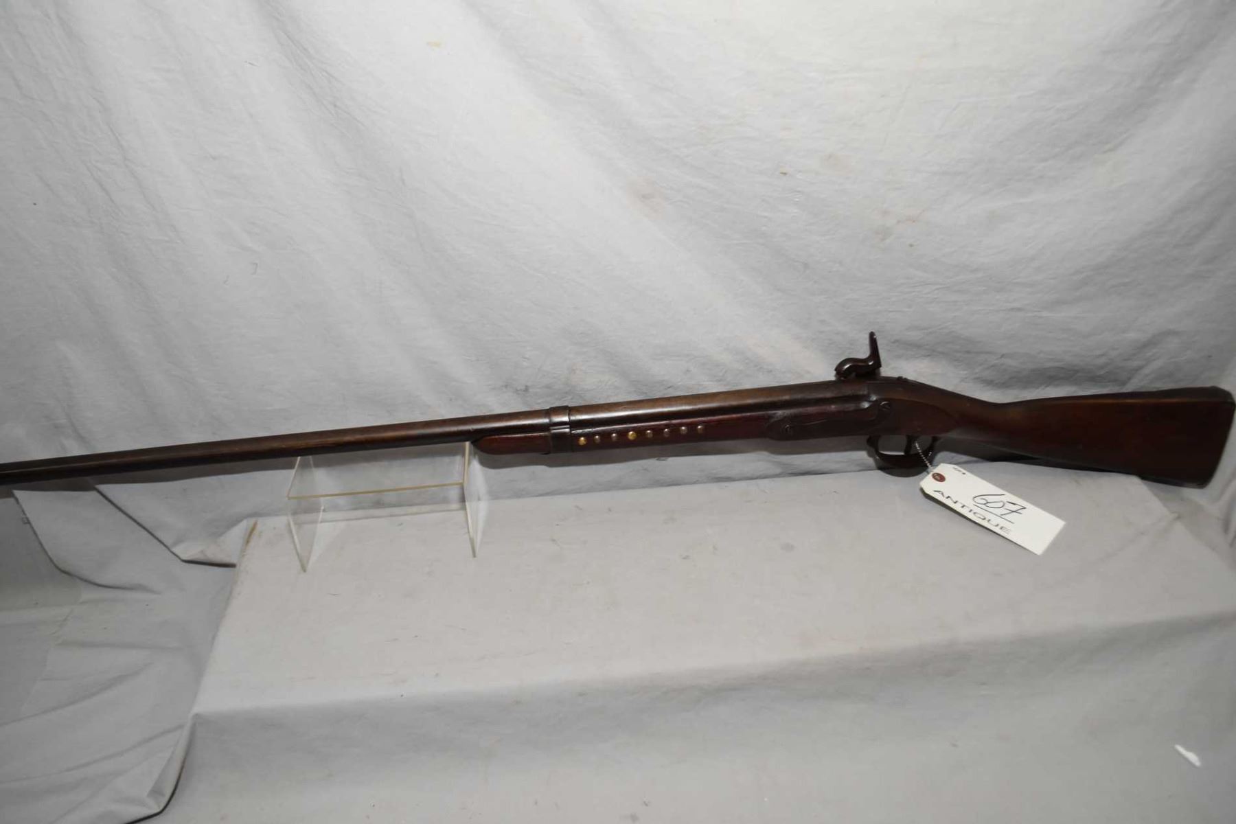 U.S. Springfield Model 1816 Dated 1827 Cone Style Conversion From Flint ...
